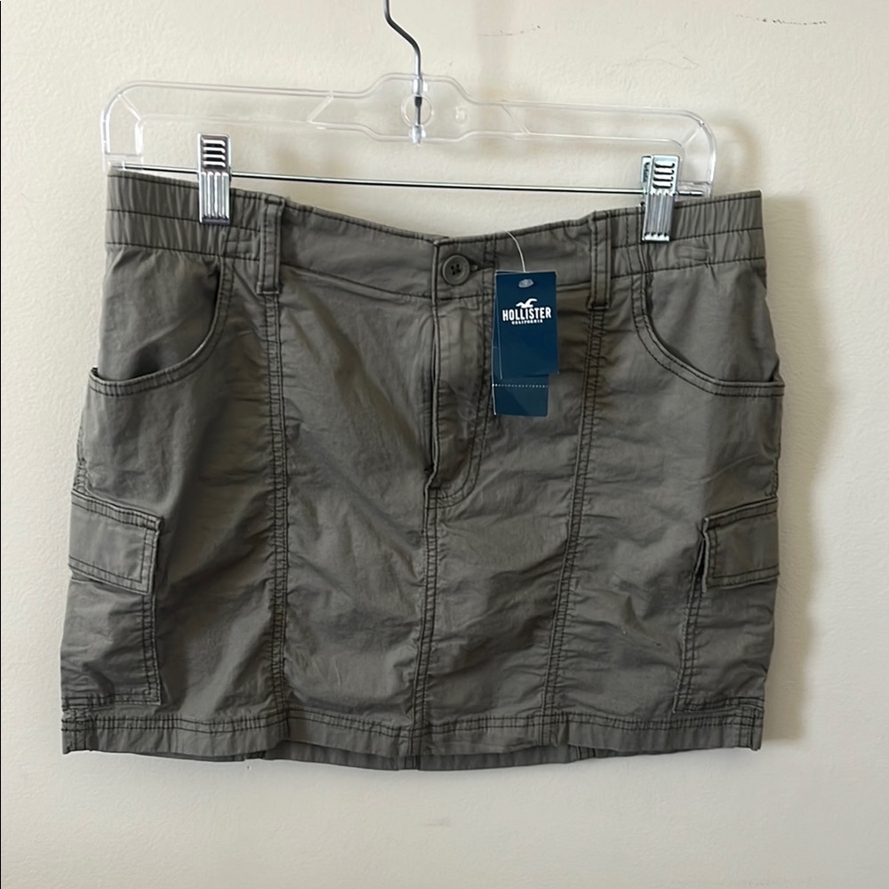 Hollister Olive Green Cargo Skirt